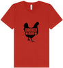 Chicken Mom Unisex V-Neck Shirt