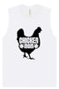 Chicken Mom Muscle Tank