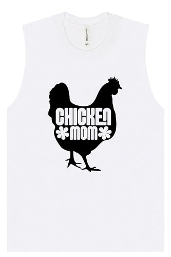 Chicken Mom Muscle Tank
