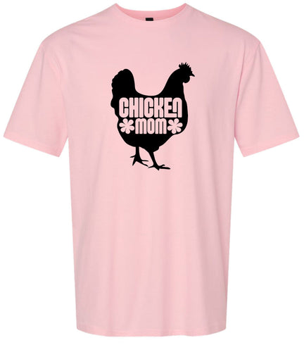 Chicken Mom Adult Gildan Soft Shirt