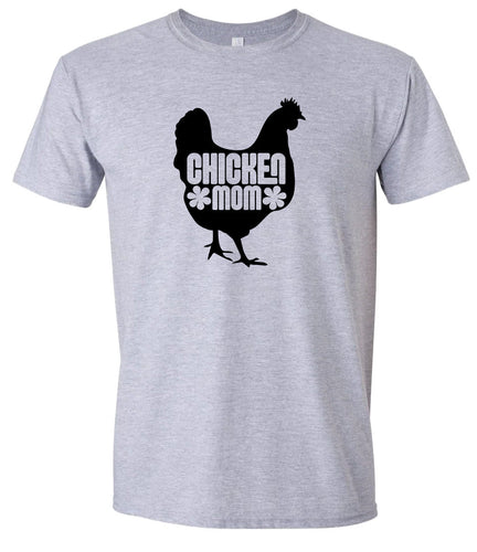 Chicken Mom Adult Gildan Soft Shirt