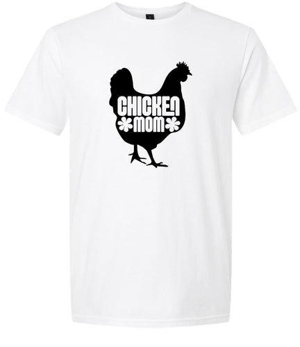 Chicken Mom Adult Gildan Soft Shirt