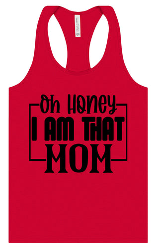 I Am That Mom Women's Racerback Tank