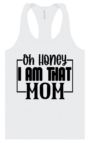 I Am That Mom Women's Racerback Tank