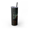 Skinny Tumbler with Straw – 20 oz Stainless Steel Cup
