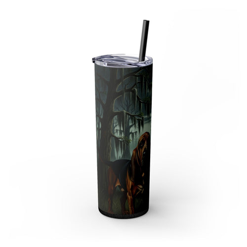 Skinny Tumbler with Straw – 20 oz Stainless Steel Cup