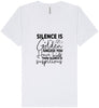 Silence is Suspicious Unisex V-Neck Shirt