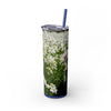 Skinny Tumbler with Straw – 20 oz Stainless Steel Cup