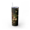 Skinny Tumbler with Straw – 20 oz Stainless Steel Cup