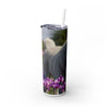 Skinny Tumbler with Straw – 20 oz Stainless Steel Cup
