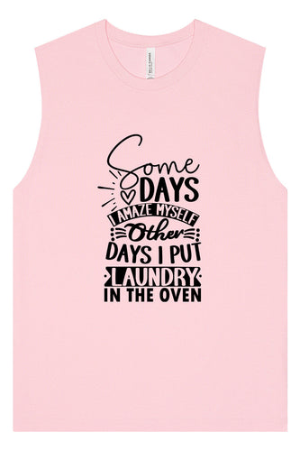Laundry in the Oven Muscle Tank