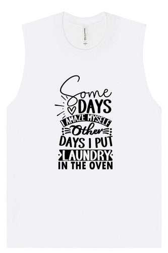 Laundry in the Oven Muscle Tank