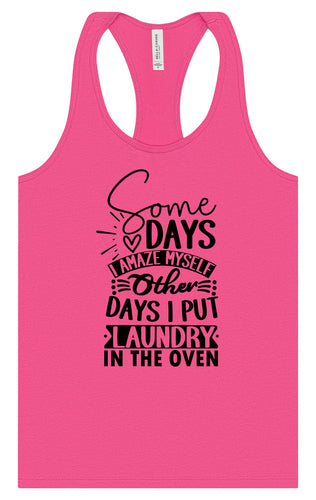 Laundry in the Oven Women's Racerback Tank