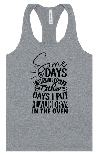 Laundry in the Oven Women's Racerback Tank