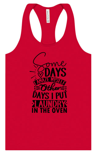 Laundry in the Oven Women's Racerback Tank