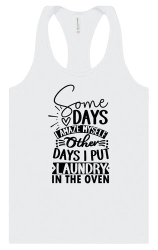 Laundry in the Oven Women's Racerback Tank
