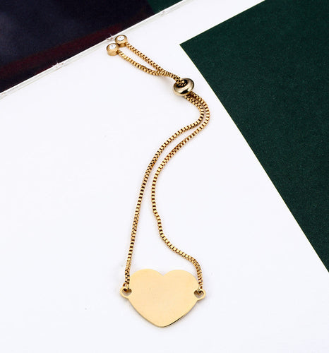 Heart telescopic bracelet DIY