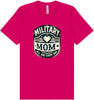 Proud Military Mom Adult Bella Canvas Shirt