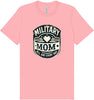 Proud Military Mom Adult Bella Canvas Shirt