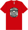 Proud Military Mom Adult Bella Canvas Shirt