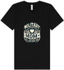 Proud Military Mom Unisex V-Neck Shirt