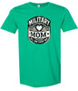 Proud Military Mom Adult Gildan Soft Shirt