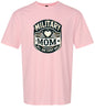 Proud Military Mom Adult Gildan Soft Shirt