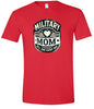 Proud Military Mom Adult Gildan Soft Shirt