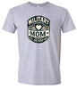 Proud Military Mom Adult Gildan Soft Shirt