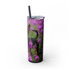 Skinny Tumbler with Straw – 20 oz Stainless Steel Cup