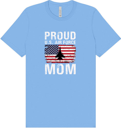 Proud Air Force Mom Adult Bella Canvas Shirt