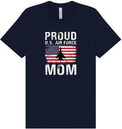 Proud Air Force Mom Adult Bella Canvas Shirt