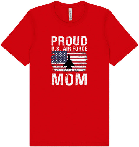 Proud Air Force Mom Adult Bella Canvas Shirt
