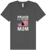Proud Air Force Mom Unisex V-Neck Shirt