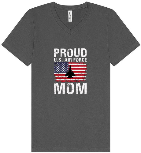 Proud Air Force Mom Unisex V-Neck Shirt
