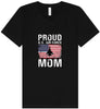 Proud Air Force Mom Unisex V-Neck Shirt