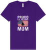 Proud Air Force Mom Unisex V-Neck Shirt