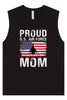 Proud Air Force Mom Muscle Tank