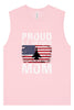 Proud Air Force Mom Muscle Tank