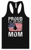 Proud Air Force Mom Women's Racerback Tank