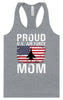 Proud Air Force Mom Women's Racerback Tank