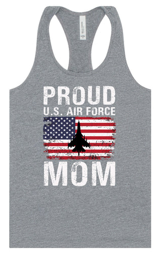 Proud Air Force Mom Women's Racerback Tank