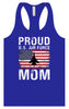 Proud Air Force Mom Women's Racerback Tank