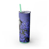 Skinny Tumbler with Straw – 20 oz Stainless Steel Cup