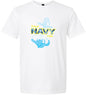 Proud Navy Mom Adult Gildan Soft Shirt