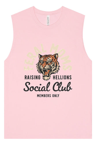 Feral Moms Social Club Muscle Tank