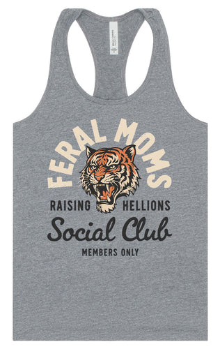 Feral Moms Social Club Women's Racerback Tank