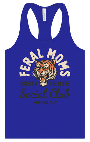 Feral Moms Social Club Women's Racerback Tank