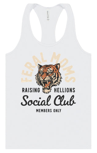 Feral Moms Social Club Women's Racerback Tank