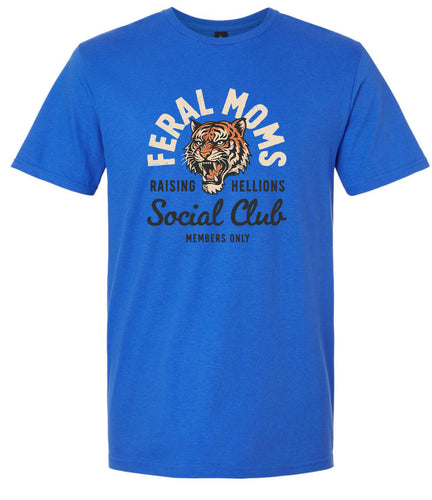 Feral Moms Social Club Adult Gildan Soft Shirt